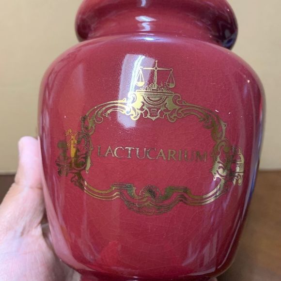 Eli Lilly Lactucarium Pharma Apothecary Jars - Picture 3 of 12
